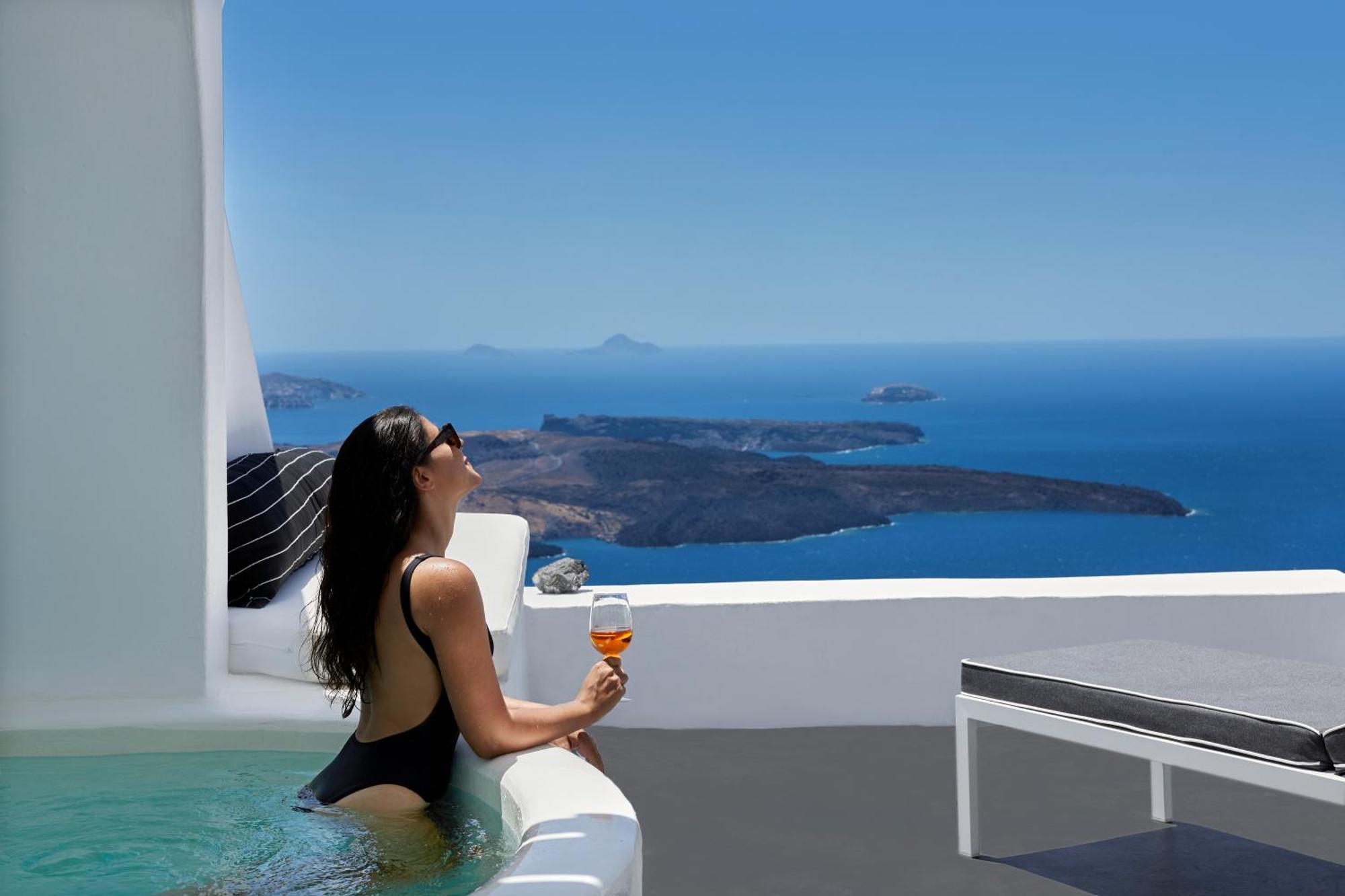 Wesense Santorini By Caldera Houses Imerovigli  Luaran gambar