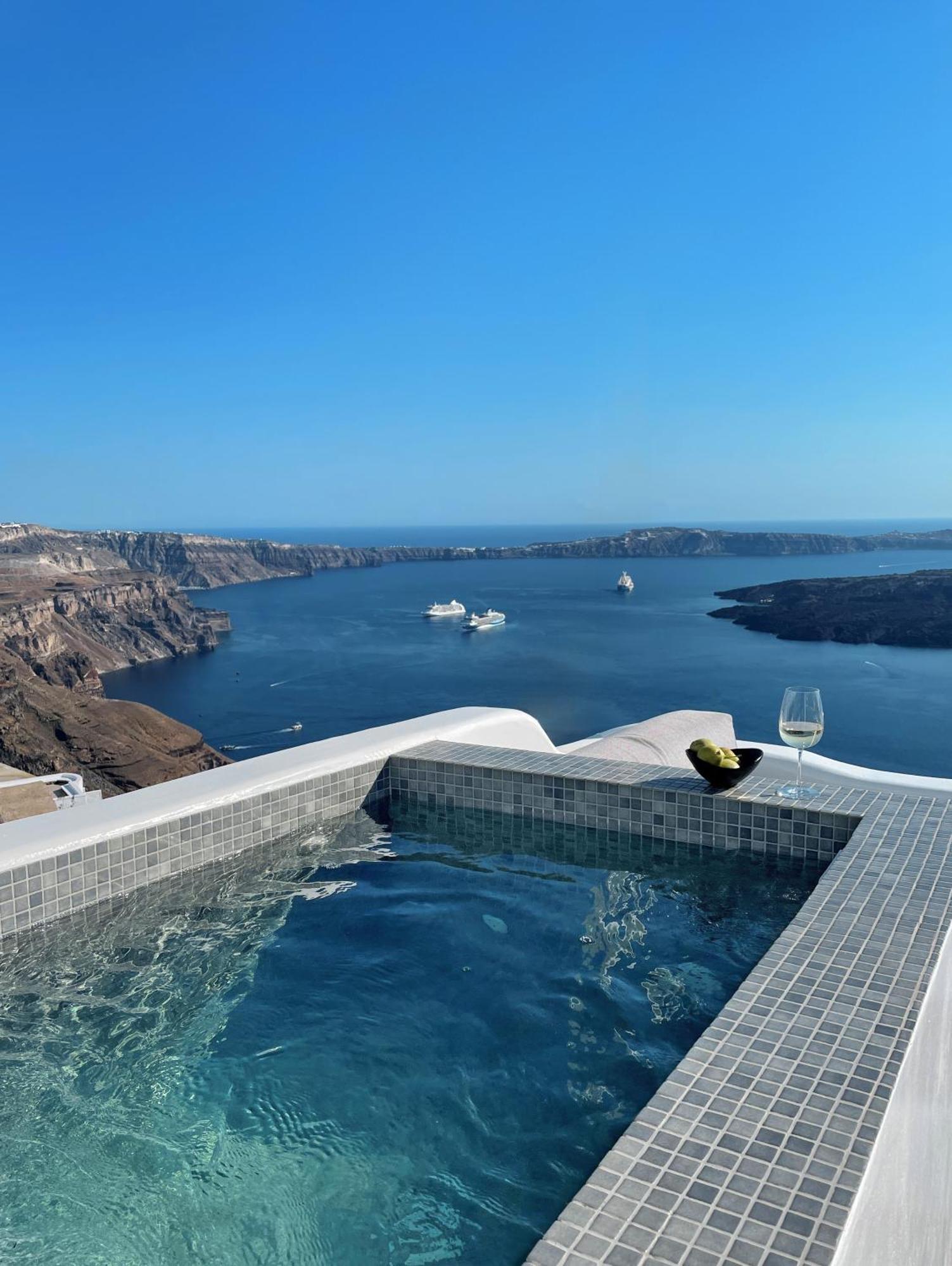 Wesense Santorini By Caldera Houses Imerovigli  Luaran gambar